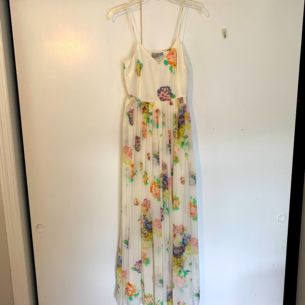 Flower maxi dress